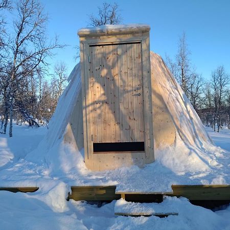 ホテル Aurora Dome キルナ エクステリア 写真