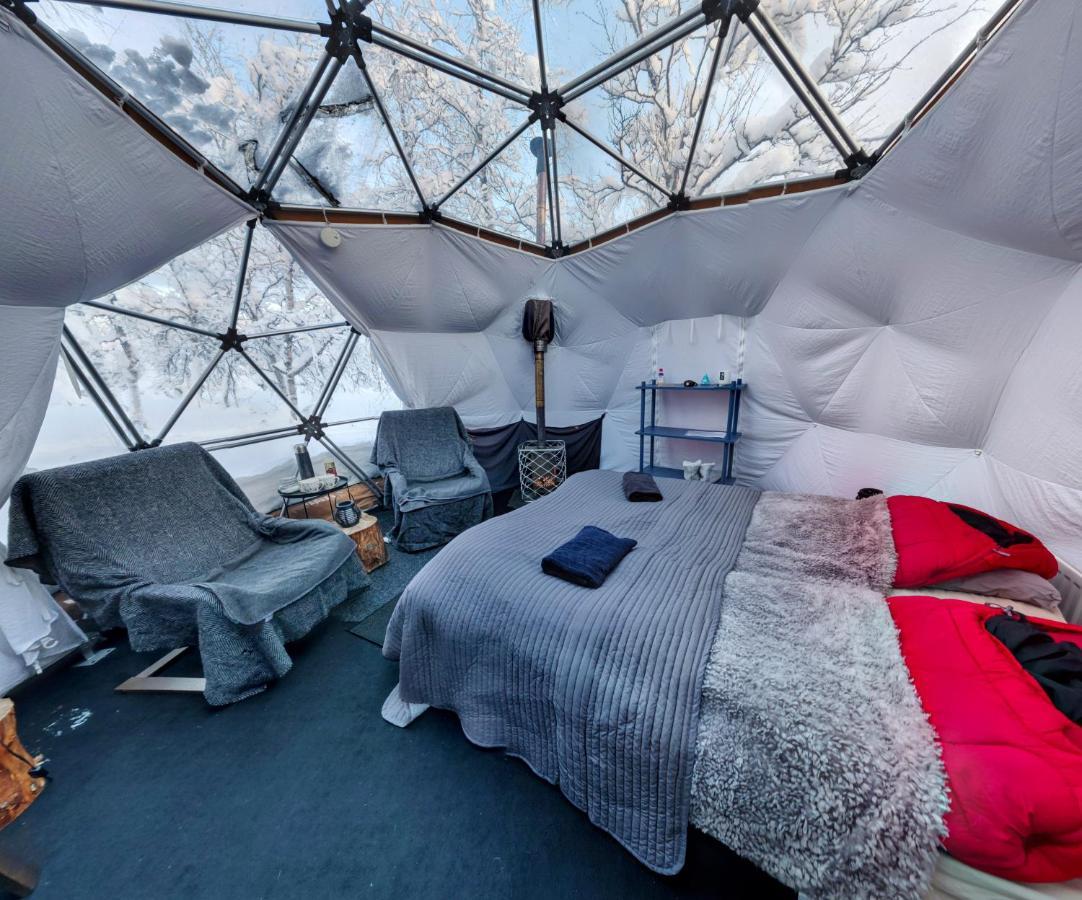 ホテル Aurora Dome キルナ エクステリア 写真