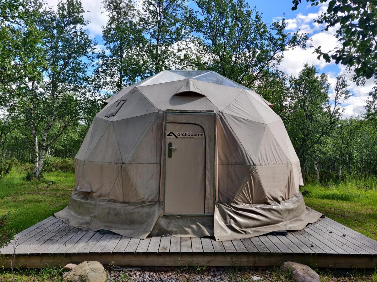 ホテル Aurora Dome キルナ エクステリア 写真