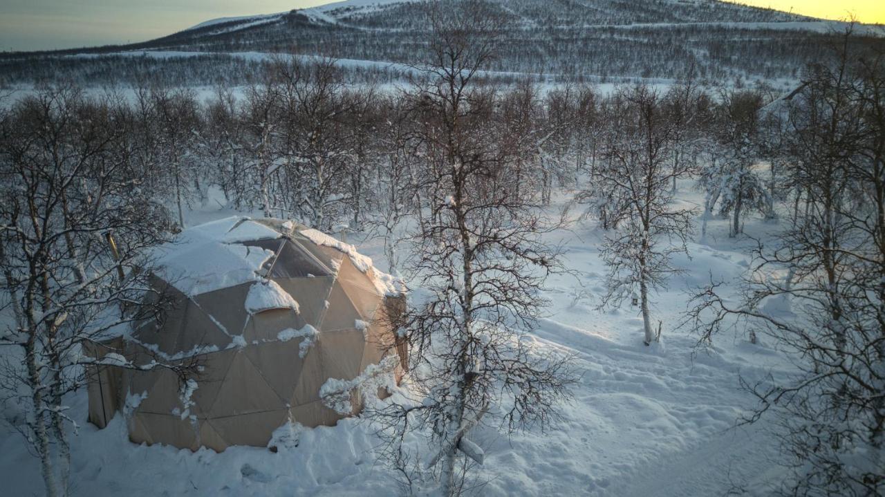 ホテル Aurora Dome キルナ エクステリア 写真