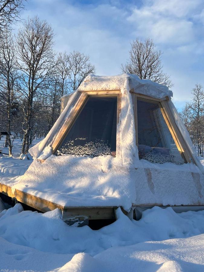ホテル Aurora Dome キルナ エクステリア 写真