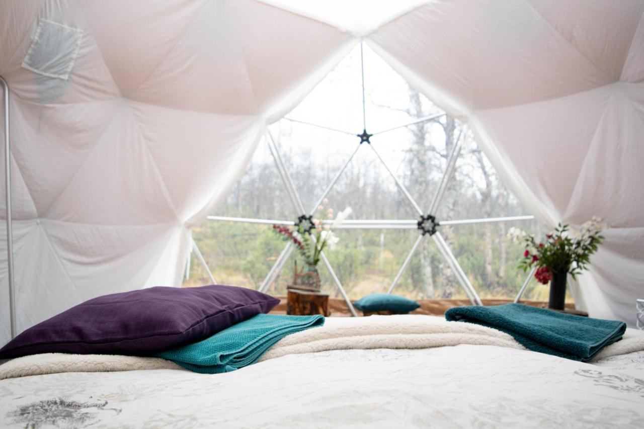 ホテル Aurora Dome キルナ エクステリア 写真